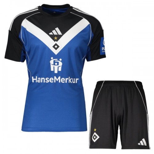 Ensemble Maillot Hambourg SV Exterieur 2025-26 Enfant Ensemble Maillot Hambourg SV Exterieur 2025-26 Enfant